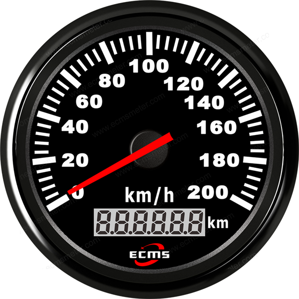 ECC-Speedometer 200km/h