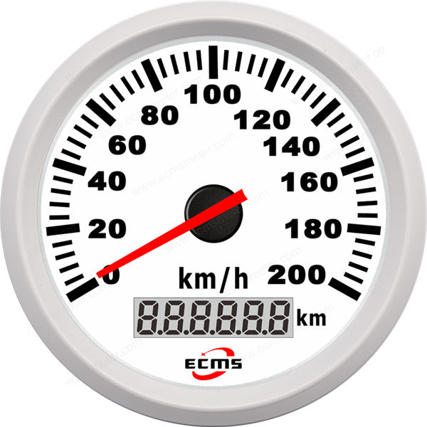 ECC-Speedometer 200km/h