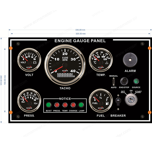 Gauges panel 005
