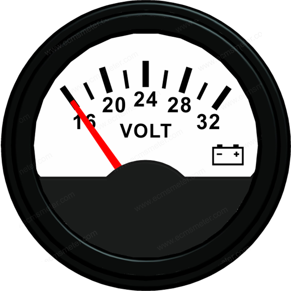 ECCS-Voltmeter 24V
