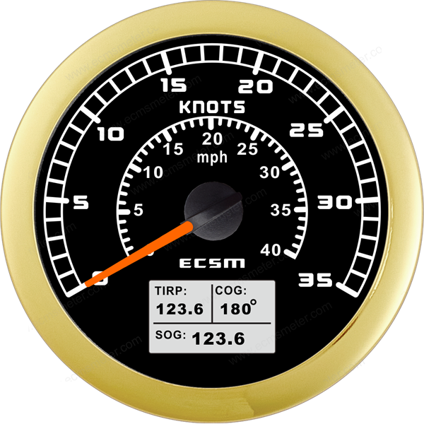 ECT-GPS speedometer 35Knots