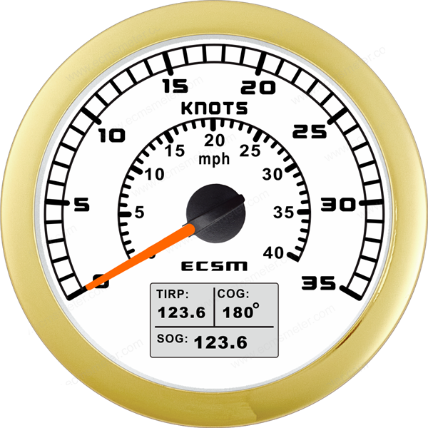 ECT-GPS speedometer 35Knots
