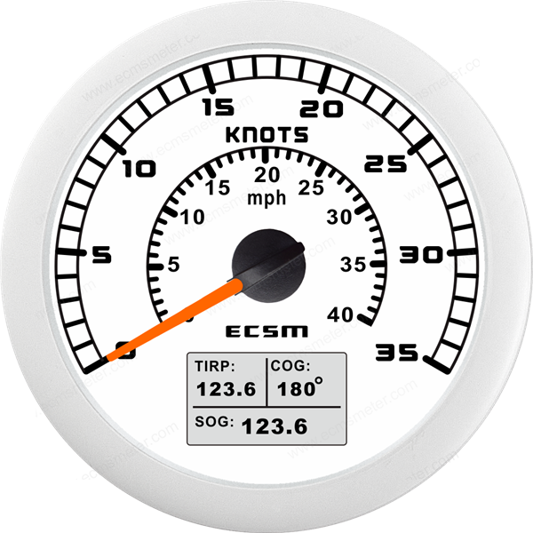 ECT-GPS speedometer 35Knots