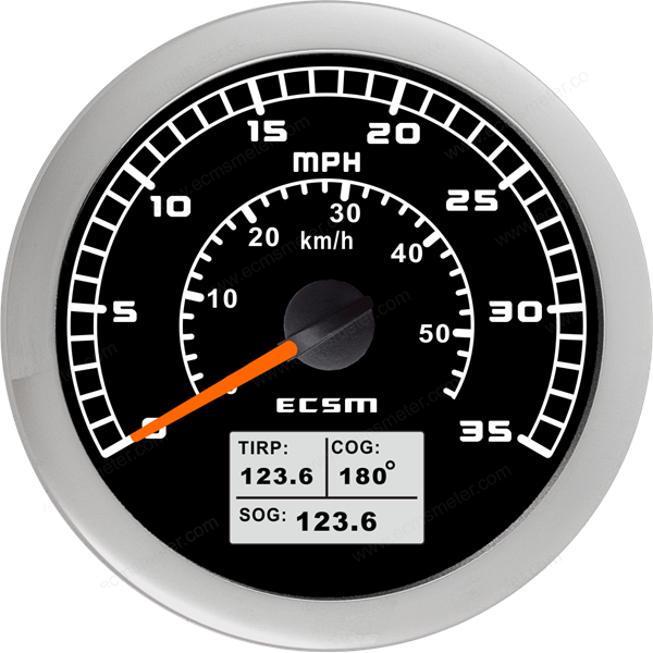 ECT-GPS speedometer 35MPH