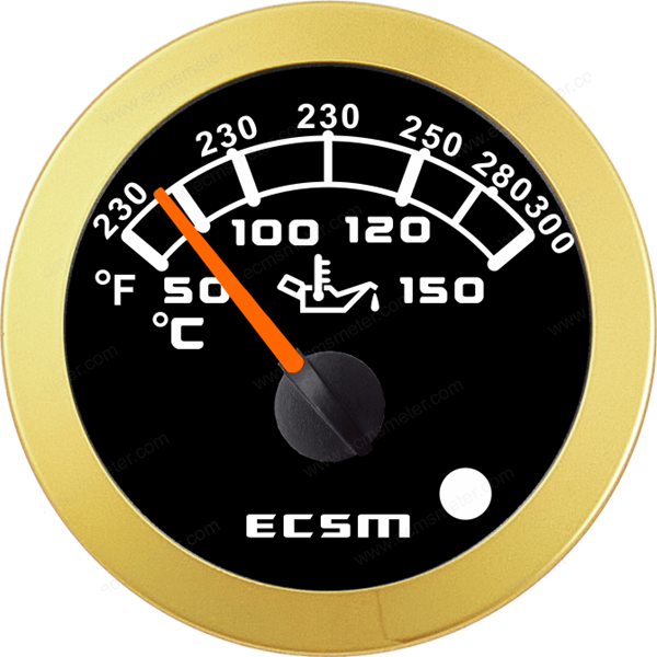 ECT-Oil temperature gauge(with high temperature alarm light)
