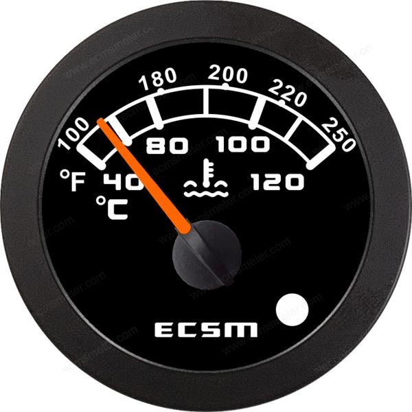 ECT-Water temperature gauge (with high temperature alarm light)