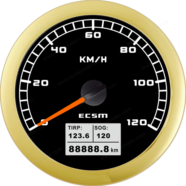 ECT-GPS speedometer 120Km/h