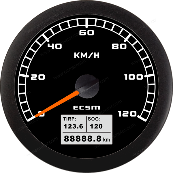 ECT-GPS speedometer 120Km/h