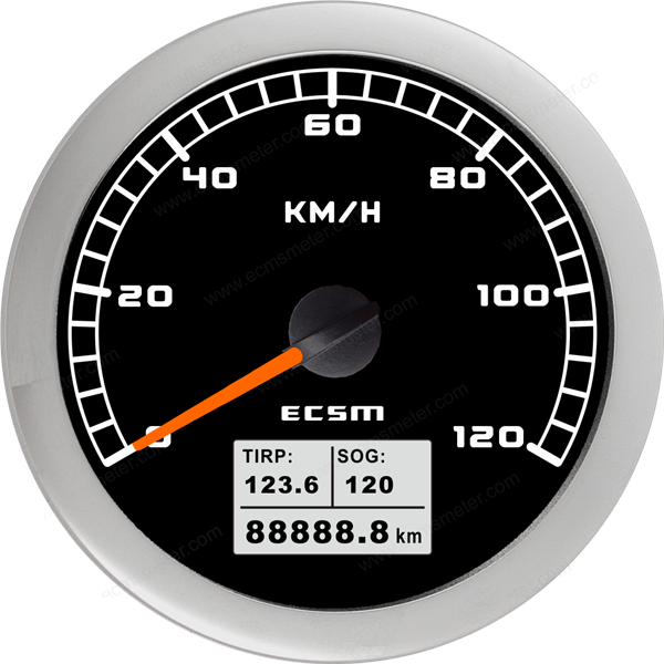 ECT-GPS speedometer 120Km/h