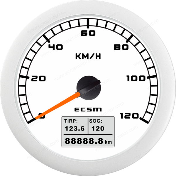 ECT-GPS speedometer 120Km/h