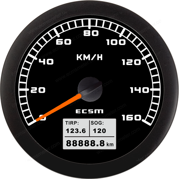 ECT-GPS speedometer  160MPH