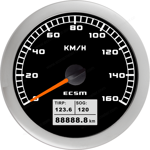 ECT-GPS speedometer  160MPH