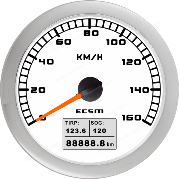 ECT-GPS speedometer  160MPH
