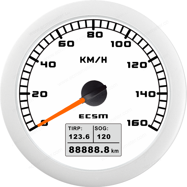 ECT-GPS speedometer  160MPH
