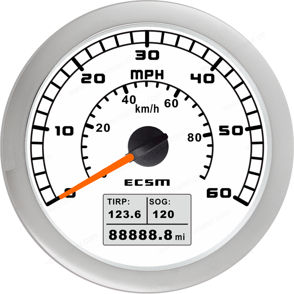 ECT-GPS speedometer 60MPH