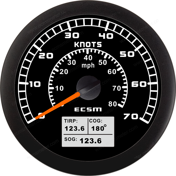ECT-GPS speedometer 70Knots