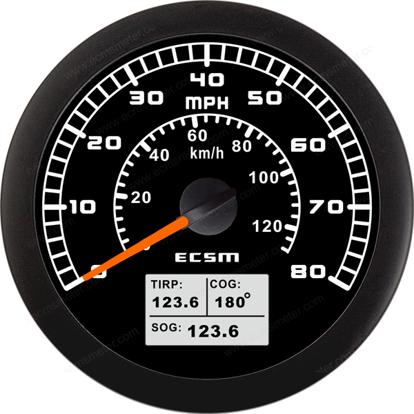 ECT-GPS speedometer 80MPH