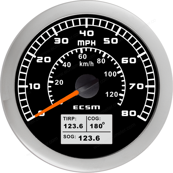 ECT-GPS speedometer 80MPH