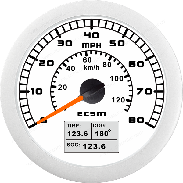 ECT-GPS speedometer 80MPH