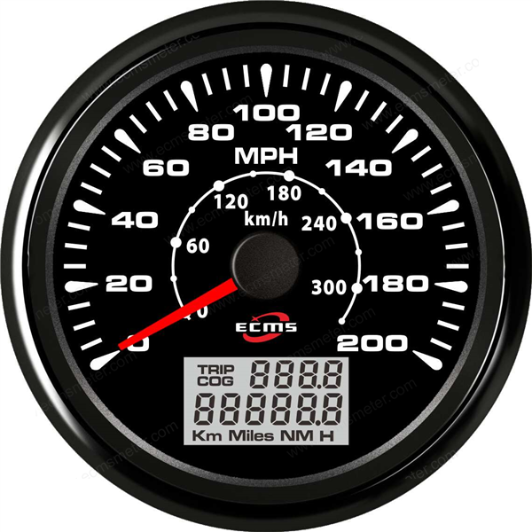 ECH-GPS speedometer 200MPH