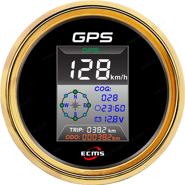 ECP/ECP2-GPS Speedometer(with clock)