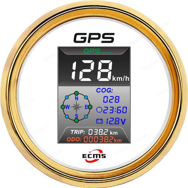 ECP/ECP2-GPS Speedometer(with clock)