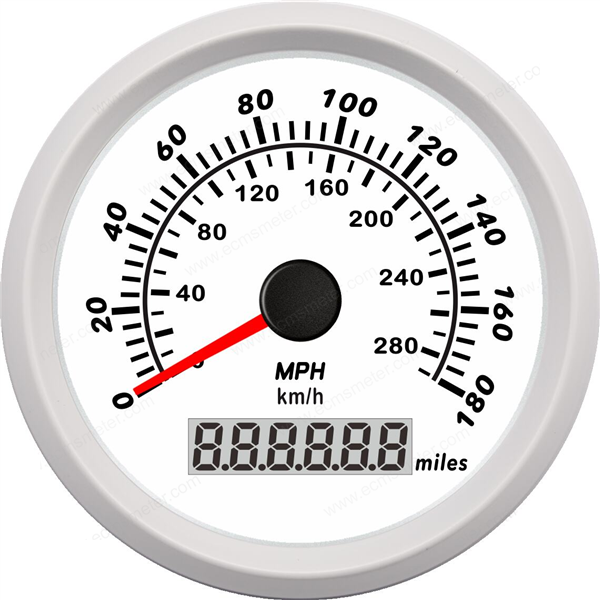 ECPC/ECPS-GPS speedometer 180 MPH
