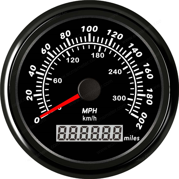 ECPC/ECPS-GPS speedometer 200 MPH