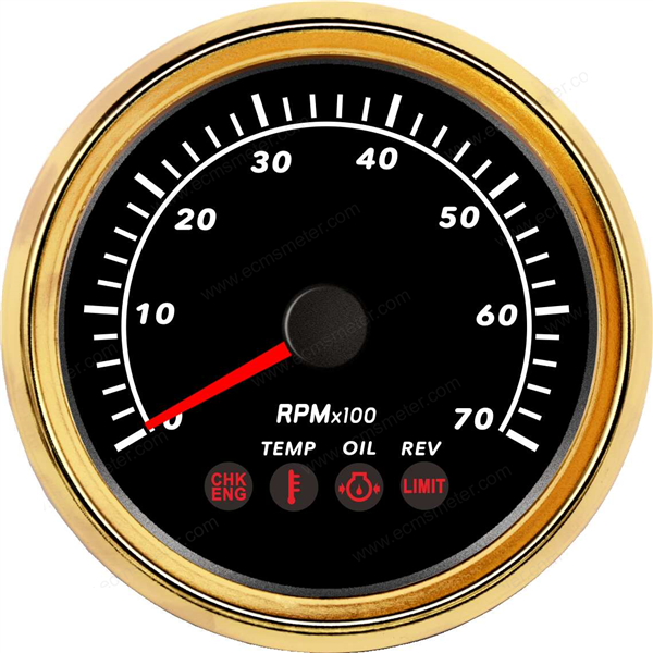 ECPC/ECPS-Tachometer 7000RPM(with 4 alarm light)