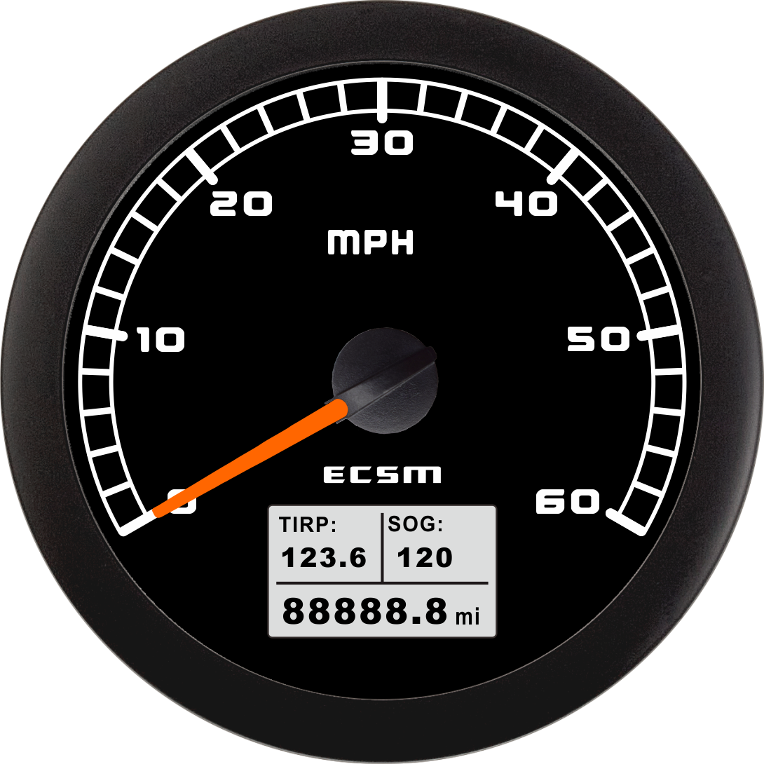 ECT-60MPH GPS速度表