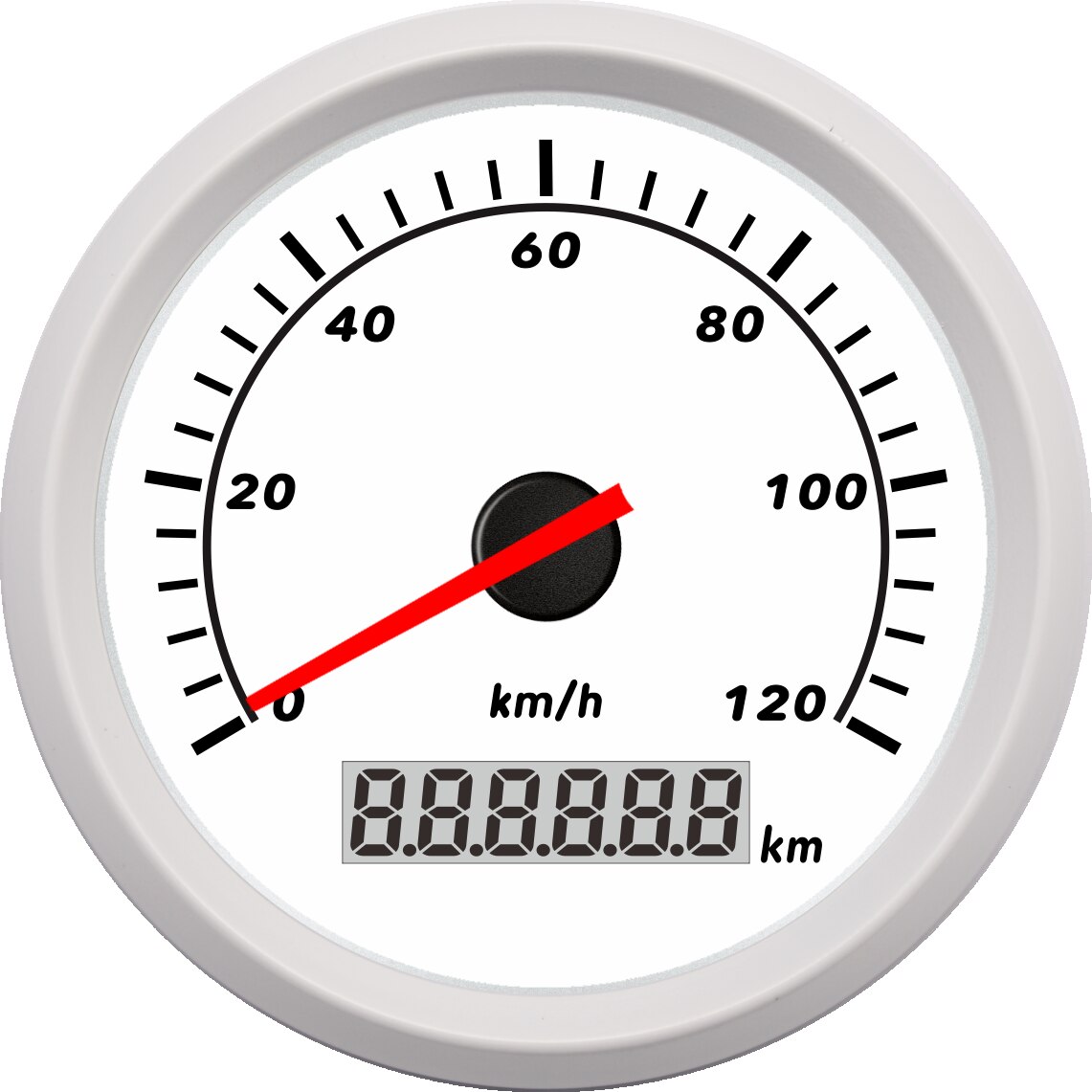 ECCW-Speedometer 120Kmh