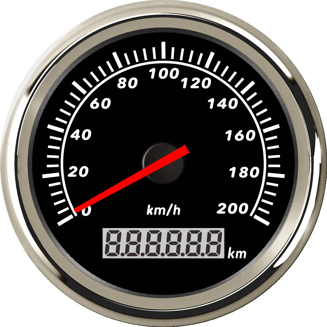 ECCW-Speedometer 200Kmh